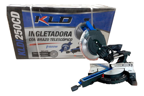 Sierra Ingletadora Kld Telescopica Circular 250mm 2000w