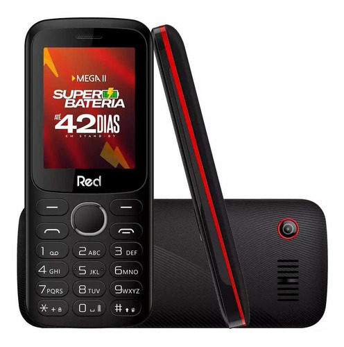 Red Mobile Mega II M010G Vermelho 0 MB