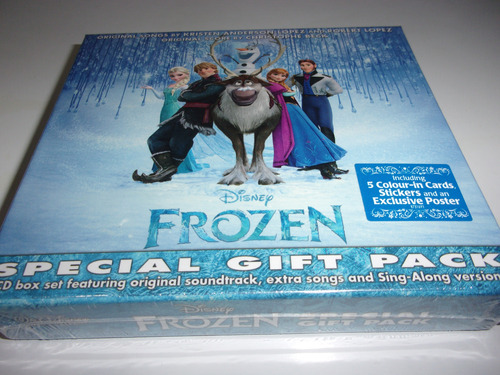 Box 3 Cd Frozen Special Pack Soundtrack 31d Europe 