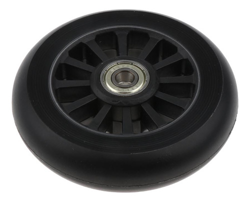 2 X 2pcs De De De Patinaje De Reemplazo De Rueda De S Negro
