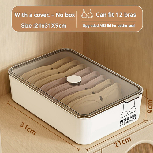 Caja De Almacenamiento A Prueba De Polvo De Gran Capacidad D