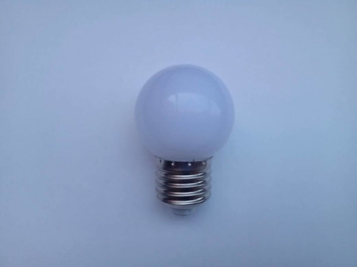 Guirnalda Blanca 5mts. 10lámparas Led Gota 1watt Luz Cálida