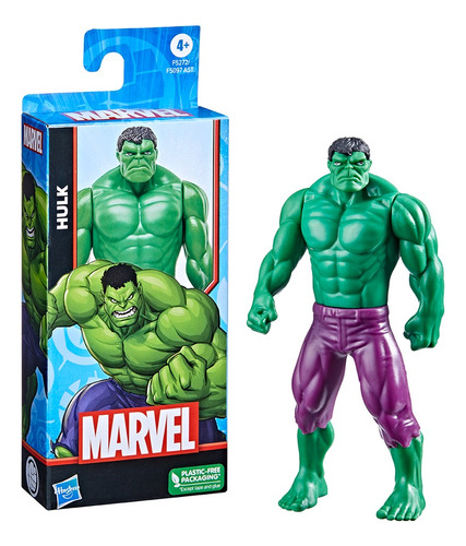 Figura Articulada Hulk 14cm Marvel Hasbro F5097