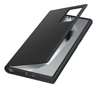 Estuche Funda Libreta Samsung Galaxy S24 Ultra | Smart View Wallet Cover | Flip Cover | Negro | Tapa Cerrada Interactiva