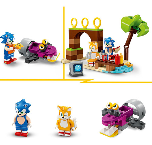 Lego® Sonic The Hedgehog Barco De Aventuras De Tails 76997 393 Sonic