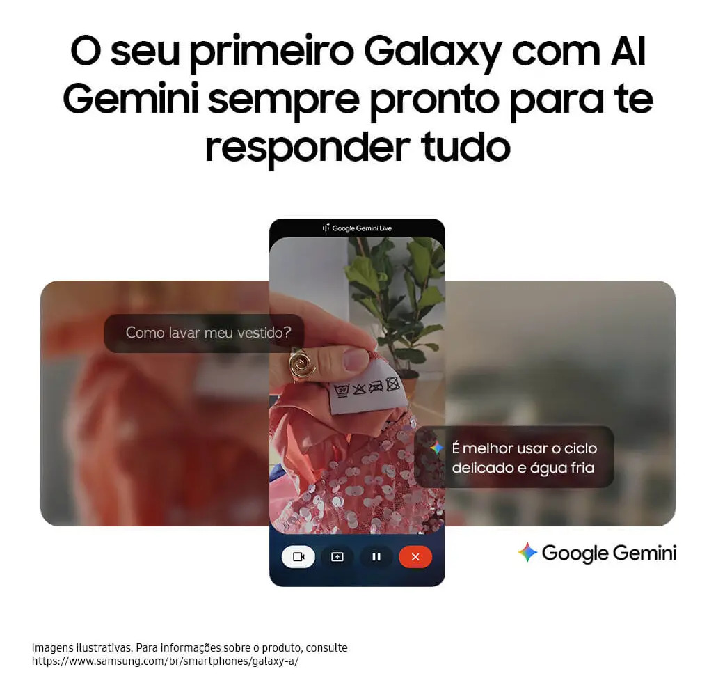 Celular Samsung Galaxy A17 Com Ia, 128 GB, 4 GB Ram, Câm De 50mp, Tela De 6.7 , Nfc, Ip54 Preto 2