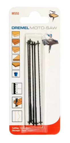 Lâmina Moto-saw Para Madeira E Plástico Dremel Ms51