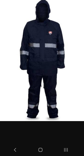 Impermeable Mr De 2 Piezas Dz1005 Azul L
