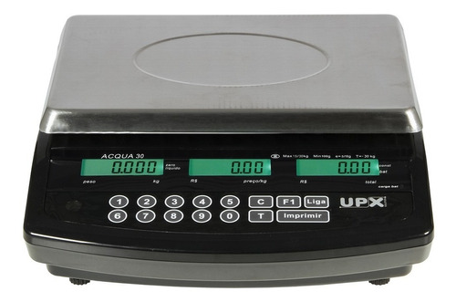 Balança comercial digital UPX Solution Acqua 30kg 110V/220V 293 mm x 210 mm