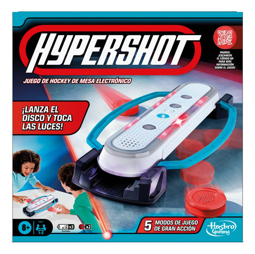 Juego De Mesa Hypershot Juego De Hockey Electrónico +8 Años