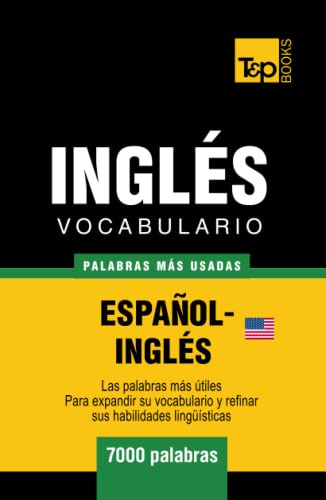 Vocabulario Español-ingles Americano - 7000 Palabras Mas Usa