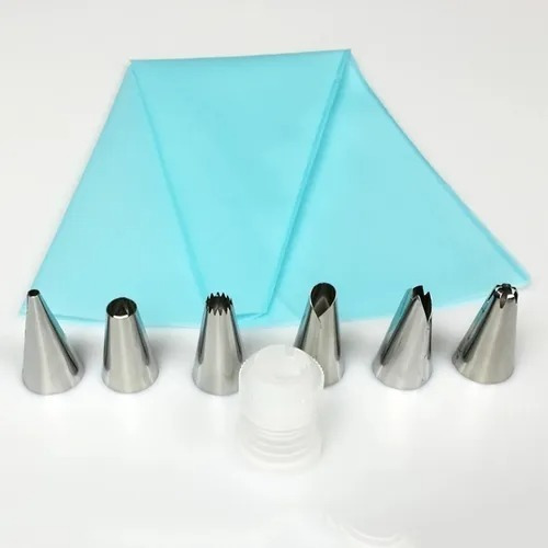 Manga Pastelera Silicon Reutilizable 7 Duyas Cople Ajustable