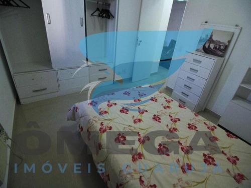 Imagem 7 de 17 de Guarujá Pitangueiras Flat 2 Dormitórios Ar Condicionado Piscina Lazer Completo Manobrista Serviço De Praia Portaria 24 Horas - Fl0011 - 34708972