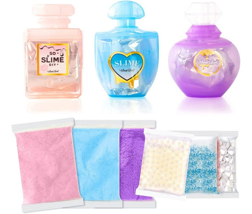 Imagen 3 de 7 de Slime Glam Set De 3 Slime Shakers Para Fabricar