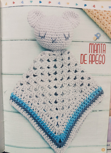 Crochet Bebe X3 Revistas; Gorros, Escarpines, Mantas+tijera