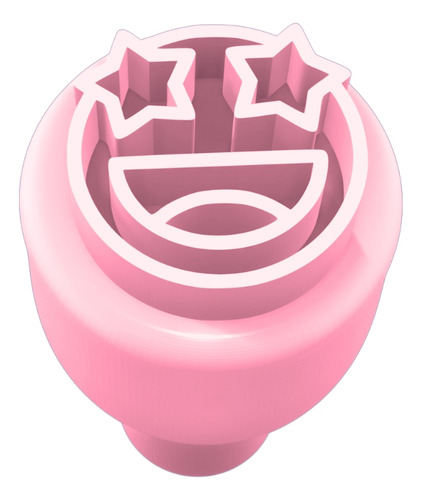 Carimbo Para Brigadeiro Emoji Com 6 Peças