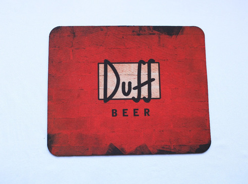 Mousepad Cerveza Duff Muro Rojo 210 X 170 X 3 Mm