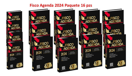 Fisco Agenda 2024 Isef Paquete 16 Pzs