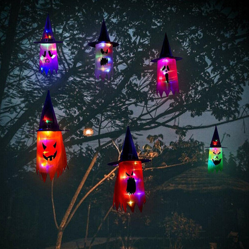 Accesorios De Halloween Para Decoración Luminosa De Hallowee