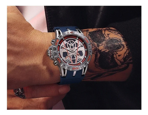 Reloj De Cuarzo Megir 8110 Para Hombre, Moderno, Deportivo,