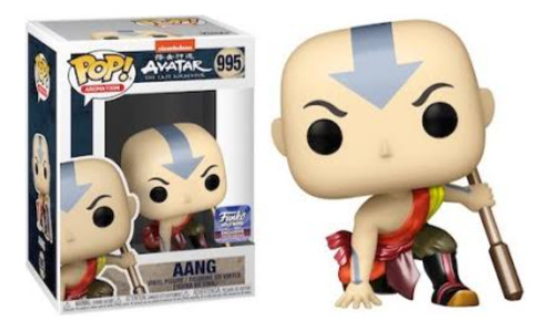 Funko Pop Avatar Aang 995 Exclusivo Funko Hollywood (Usado)
