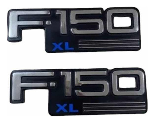 Par De Emblemas Laterales F-150xl