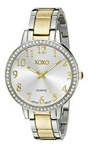 Reloj Mujer  Xo5847 Analógico Bicolor