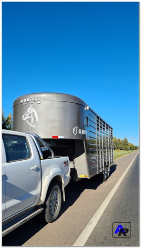 Imagen 5 de 10 de Semirremolque Para 4 Caballos Formato Americano (ja1021)