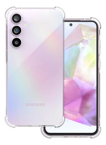 Funda Transparente Antishock Para Samsung A55 5g