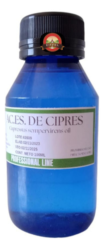 Aceite Esencial Cipres 100cc Linea Premium