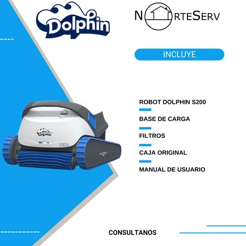 Robot Dolphin S300i Barrefondo Para Pileta Con Bluetooth