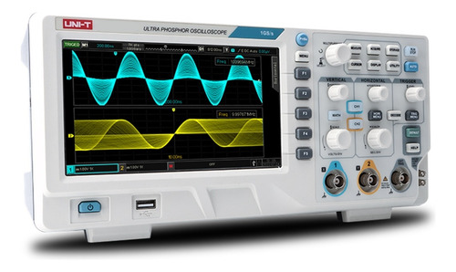 Osciloscopio De Ultra Fósforo Digital Uni-t Upo1102cs
