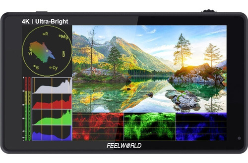 Monitor Feelworld Lut6 4k Touch 2600nits Hdmi 3d Lut