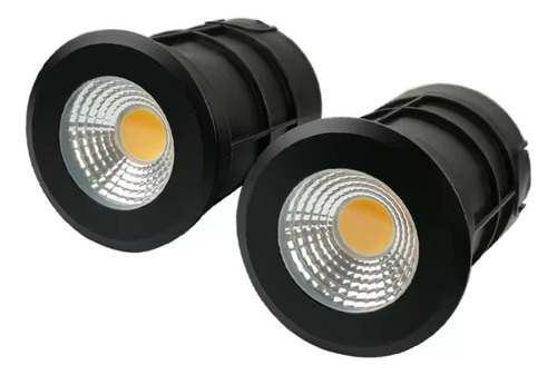 Foco Led Piso Embutido 4,5w Luz Cálida Ac100-240 Ip67