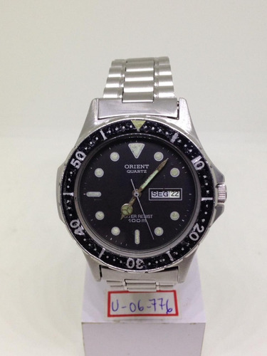 Relógio Antigo Orient 100m Masculino U06776 Webclock