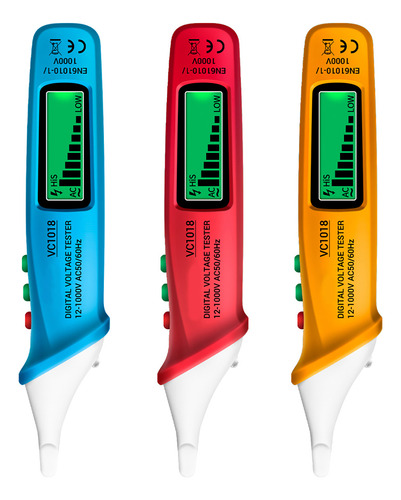 Pen Tester Aneng Vc1018 Lcd Digital Sin Contacto, Voltaje