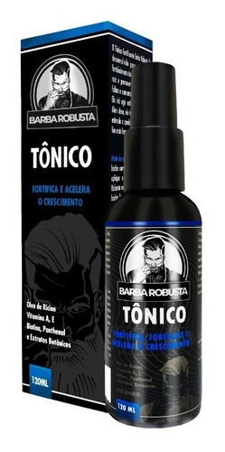 Imagem 1 de 2 de Loção Tonico Para Crescimento De Barba E Preencher Falhas