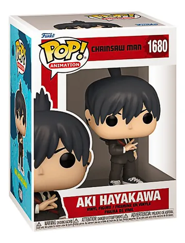 ¡Funko Pop! Animación: Chainsaw Man - Aki Hayakawa (1680)