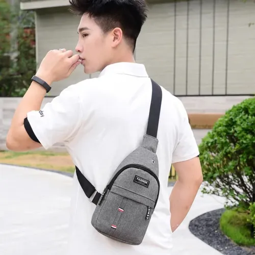 Bolso de pecho hombre hotsell