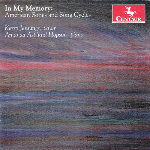 Cd In My Memory American Songs And Song Cycles - Krebs, Joh