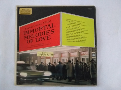 Lp Eugene Conley Sings Immortal Melodies Of Love Buen Estad