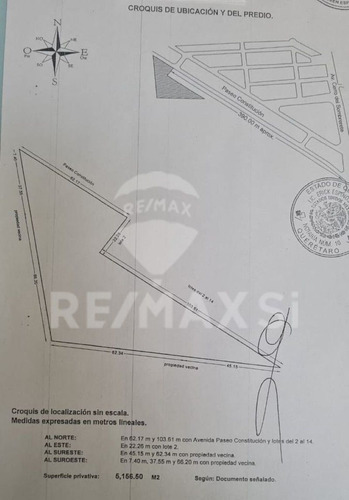Rtv Terreno Venta Paseo Constitucion - Sombrerete