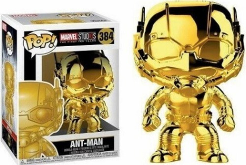 Funko Pop! Marvel Studios (chrome Edition) Ant Man #384