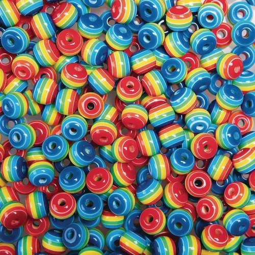 Rainbow Beads 1 2 Lb Bolsa 750