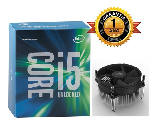 Processador Core I5 6500 3.2ghz Lga1151 Gar. 1 Ano C/cooler!