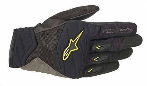 Guante De Moto Para Hombre Alpinestars Shore, Negro / Amaril