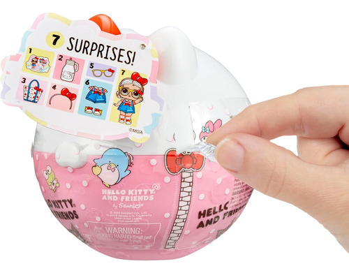 Lol Surprise Hello Kitty Y Sus Amigos Con 7 Sorpresas