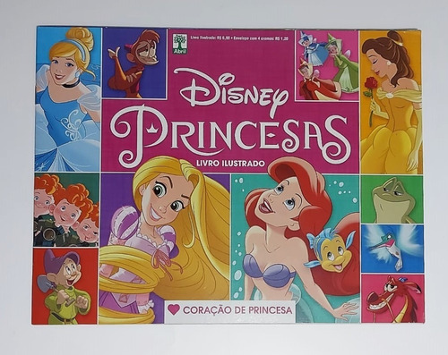 Album De Figurinhas Disney Coração De Princesa 2018 Completo