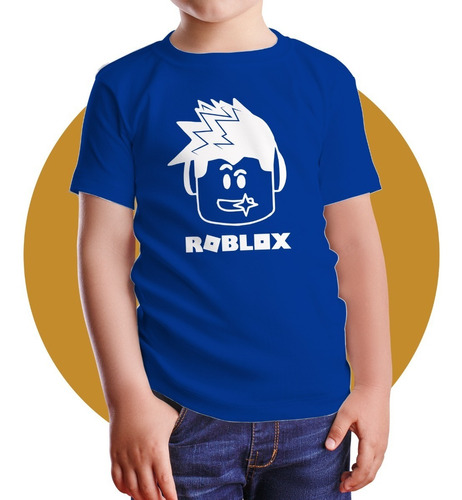 Polera Niños Estampada Roblox Game  100% Algodón Gme6