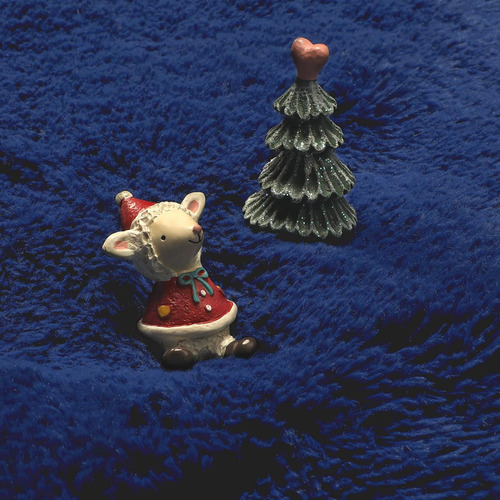 Alfombra Decorativa Amdrebio, Esponjosa, Poliéster, Redonda